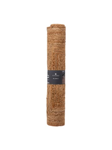 Atmosphera Créateur d'intérieur Jute-Teppich für den Flur in Braun, 80 x 200 cm