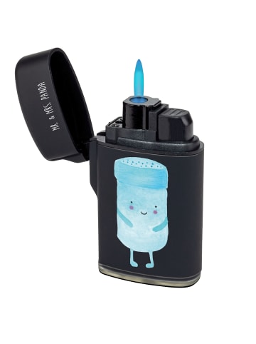 Mr. & Mrs. Panda Feuerzeug Beste Freunde Salz ohne Spruch in Schwarz