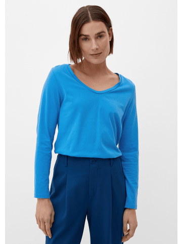 s.Oliver T-Shirt langarm in Blau