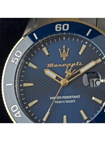 Maserati Quarzuhr für Erwachsene in silber