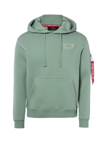 Alpha Industries Kapuzenpullover in lind - 0002