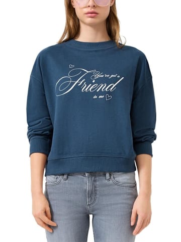 Q/S designed by Sweatshirt in Blau