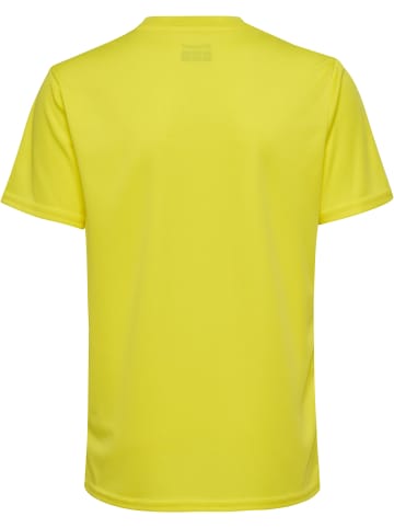 Hummel T-Shirt S/S Hmlessential Jersey S/S Kids in BLAZING YELLOW