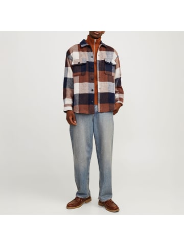 Jack and Jones JJEBRADLEY Ollie Overshirt LS NOOS in Mehrfarbig