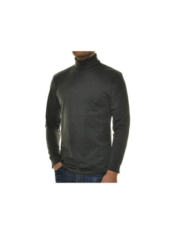 Ragman Sweatshirt für Herren in schwarz