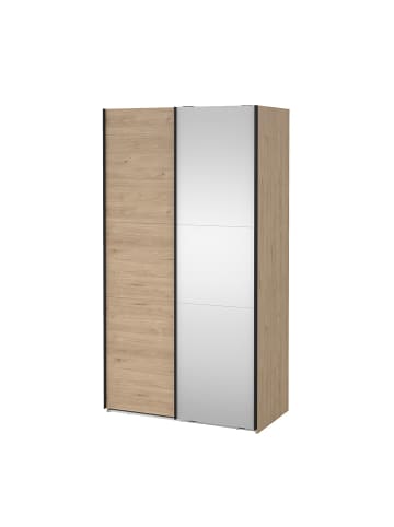 ebuy24 Schiebetürenschrank Como (2-türig) Eiche 119 x 67 cm