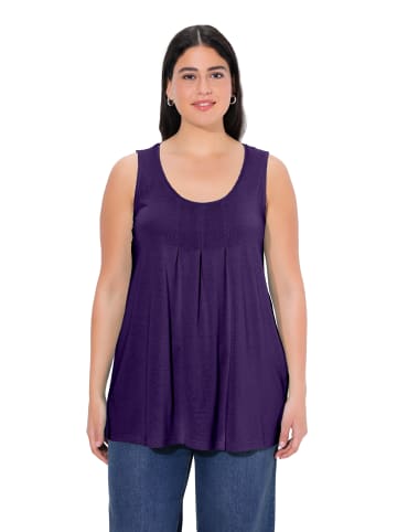 Ulla Popken Strick-Top in tiefes violett