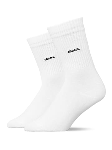 SNOCKS Tennissocken aus Bio-Baumwolle in Cheers