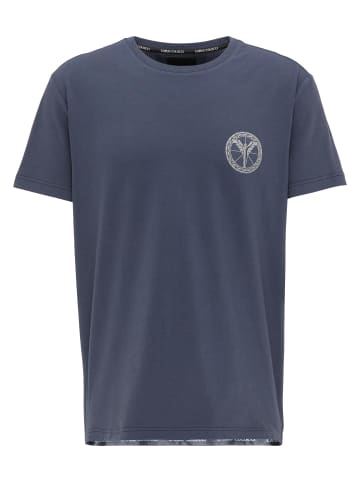 Carlo Colucci T-Shirt Campanella in Navy