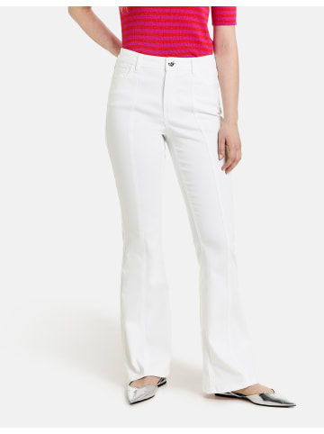 TAIFUN Hose Jeans lang in White