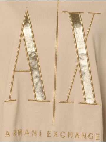 Armani Exchange T-Shirt in beige gold