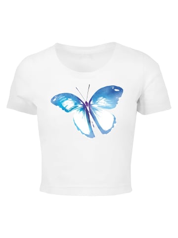 Mister Tee Mister Tee Cropped T-Shirts in white