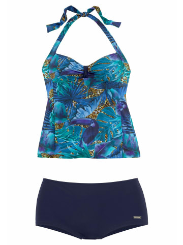 LASCANA Tankini in blau-bedruckt