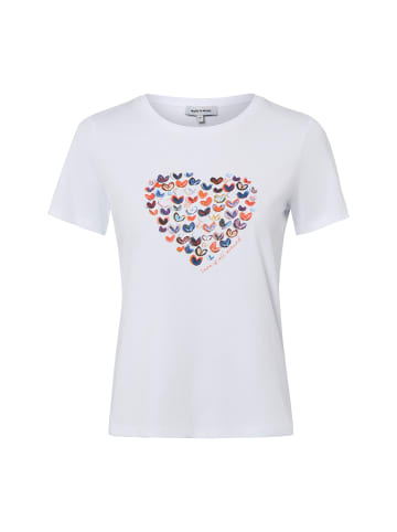 More & More Shirt in weiß mehrfarbig