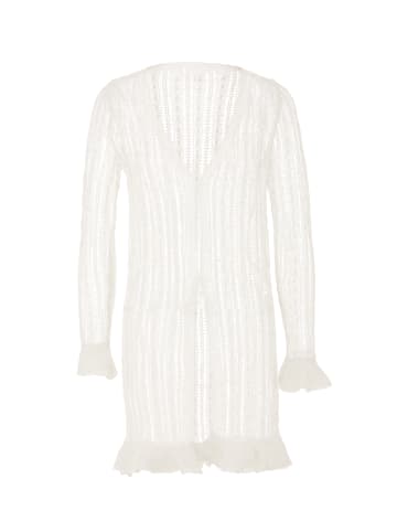 DreiMaster Women Cardigan in Wollweiss