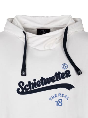 SCHIETWETTER Kapuzenhoodie Marreo in weiß