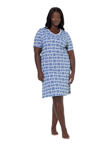 Ulla Popken Nachthemd in blassgelb