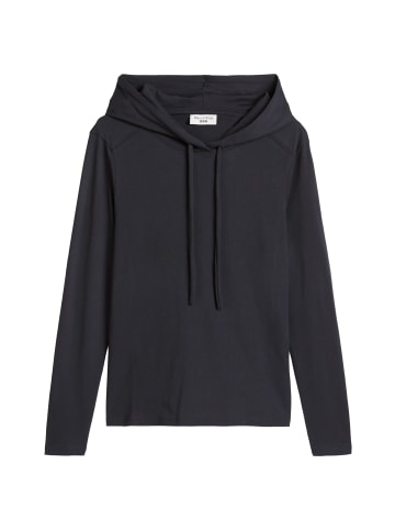 Marc O'Polo DENIM Kapuzen-Longsleeve relaxed in Blue Depths