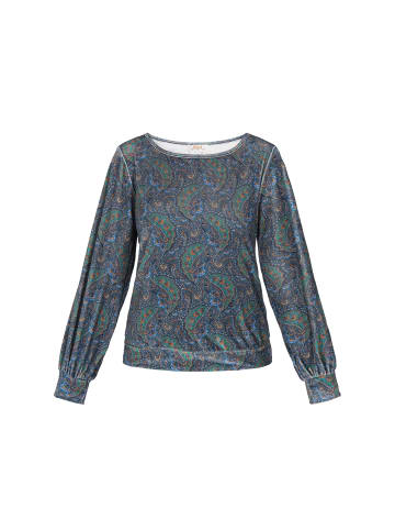 usha FESTIVAL Women Blouse in blue multicolor