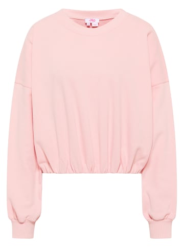 myMo Damen Sweatshirt in Rosa