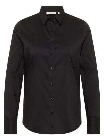 Eterna Bluse FITTED in schwarz