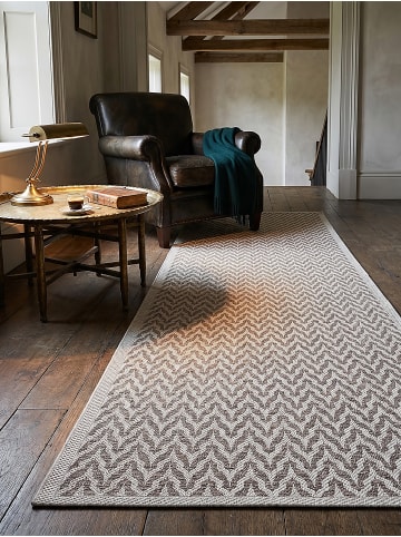 KADIMA DESIGN Teppich flachgewebt Geometrisch flachgewebt pflegeleicht Wohnzimmer in Beige