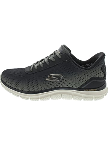Skechers Slip-Ins: Track - Revno Slipper Grün