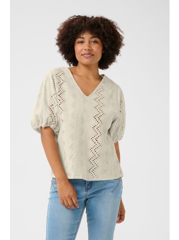 Cream Kurzarm-Bluse CRBrielle Regular fit in Perfectly Pale