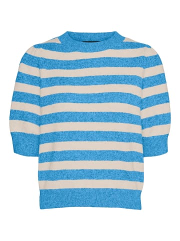 Vero Moda Strickpullover in Little Boy Blue