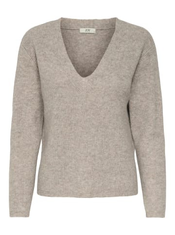 JDY Strickpullover in Greige