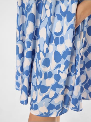 Ambiance Kleid in blau ecru - 0003