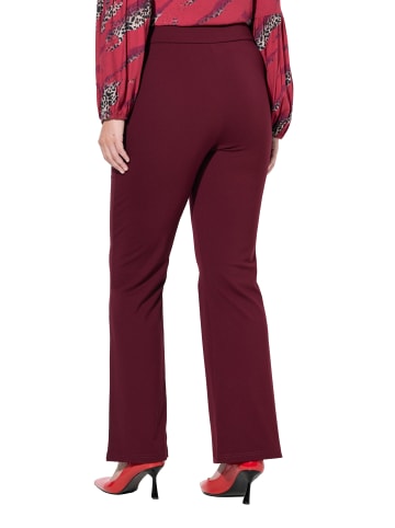 MIAMODA Leggings in dunkel weinrot
