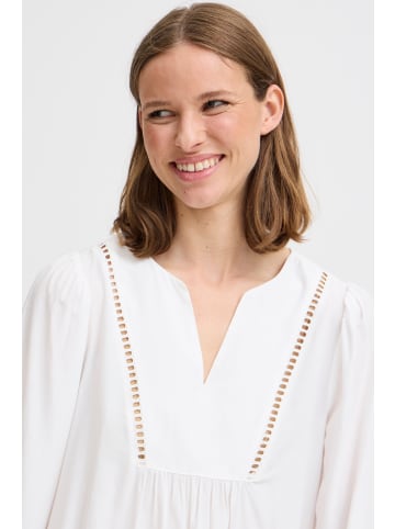 b. young Langarm-Bluse BYILVILYA A-shape in Off White