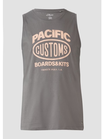 s.Oliver T-Shirt in 94D1_grau meliert