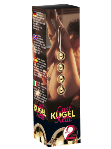 You2Toys Liebeskugeln Lust-Kugel-Kette in gold