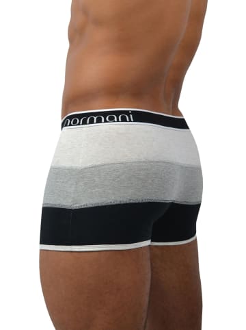 normani 6 Stück Retro Boxershorts aus Baumwolle in Retro Dezent