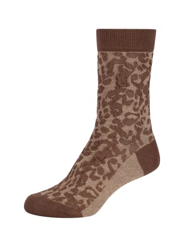Tamaris Socken silky touch leo structured 3er Pack curds & whey