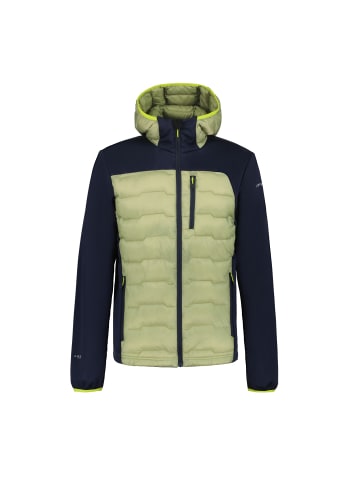 Icepeak Hybrid Softshelljacke Byhalia mit Kapuze in grün