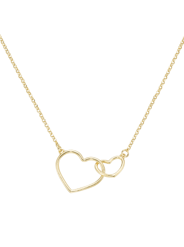 Smart Jewel Collier Mit Herzen in Gold