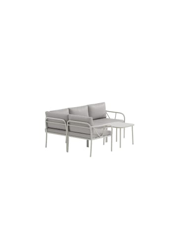 ebuy24 Sofaset Hydra (2-teilig) Grau 55 x 55 cm