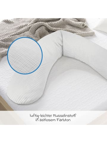 Theraline Stillkissen Das Original mit feiner Perlen-Füllung in grau