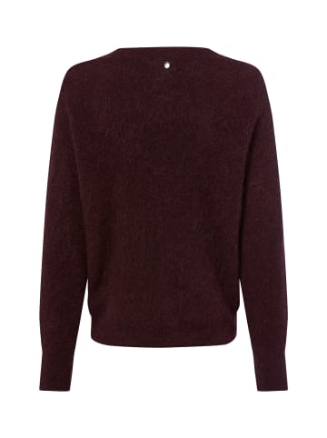 Mos Mosh Strickjacke MMThora in aubergine - 0002