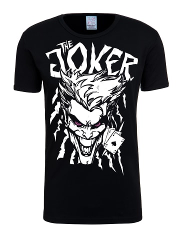 Logoshirt T-Shirt The Joker in schwarz