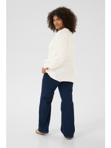 KAFFE curve Strickjacke KCanita Regular fit in Chalk