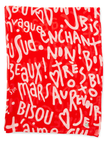 Codello Tuch in rot weiß - 0001