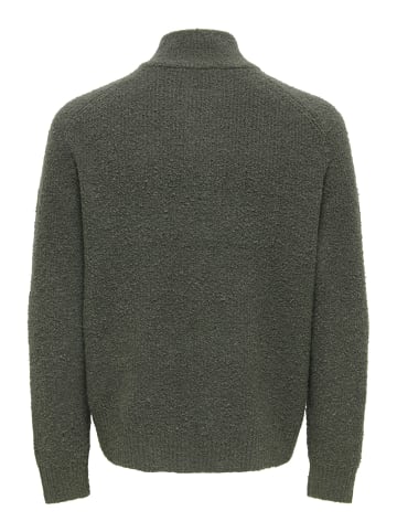 ONLY & SONS Strickjacke in Beluga 1
