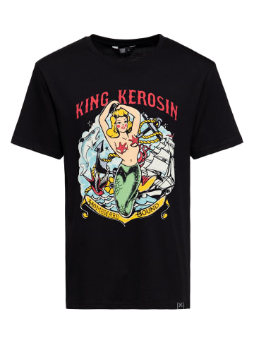 King Kerosin King Kerosin Print T-Shirt Homeward Bound in schwarz