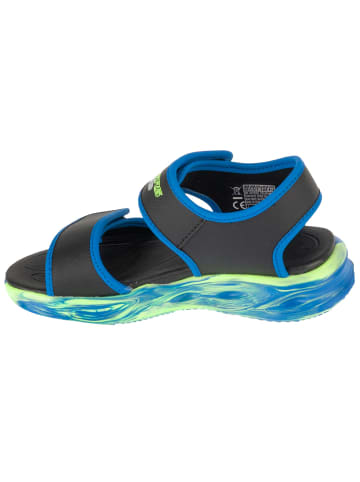 Skechers Skechers S-Lights: Sola Glow Sandal - Fusion Brights in Schwarz
