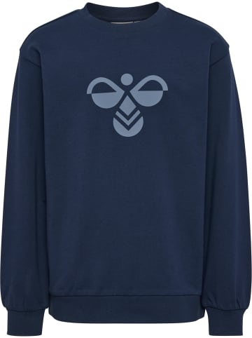Hummel Sweatshirt Hmljr Reg Kinder in DRESS BLUES/FLINT STONE