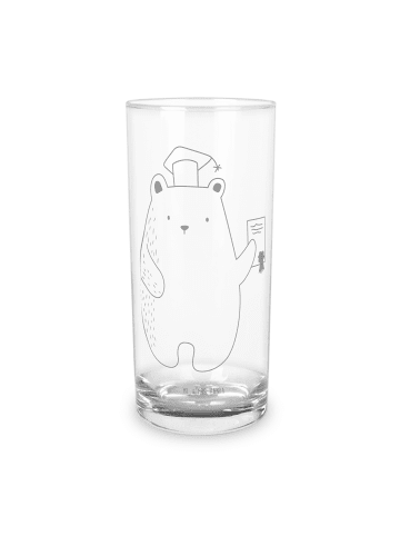 Mr. & Mrs. Panda Blümchentailglas Bär Prüfung ohne Spruch in Transparent